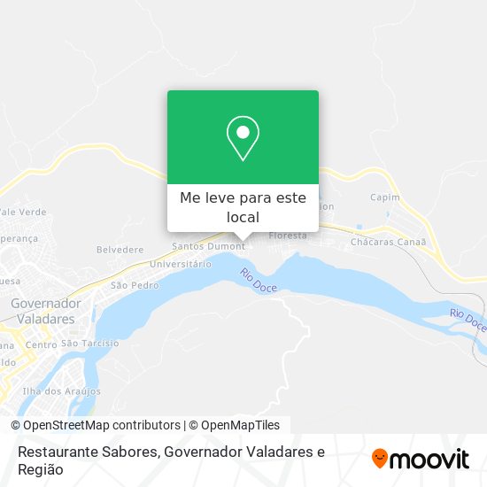 Restaurante Sabores mapa