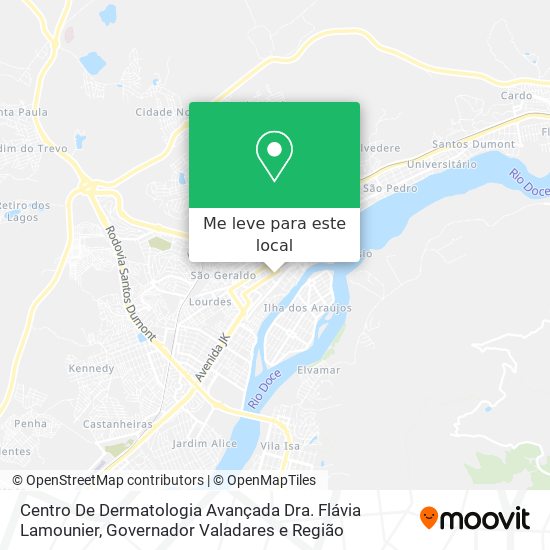 Centro De Dermatologia Avançada Dra. Flávia Lamounier mapa