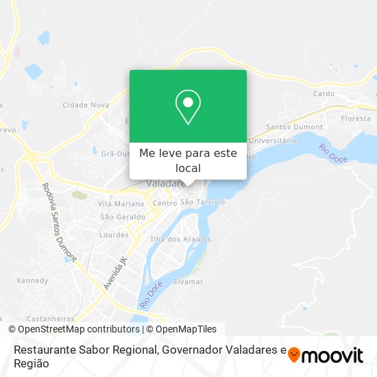 Restaurante Sabor Regional mapa