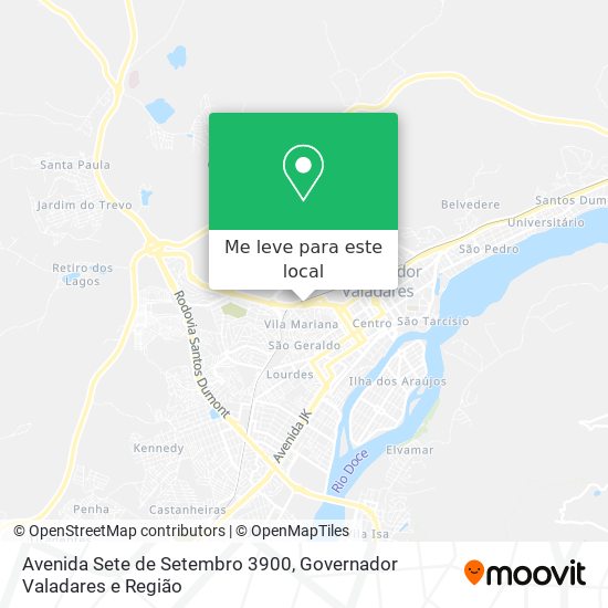 Avenida Sete de Setembro 3900 mapa