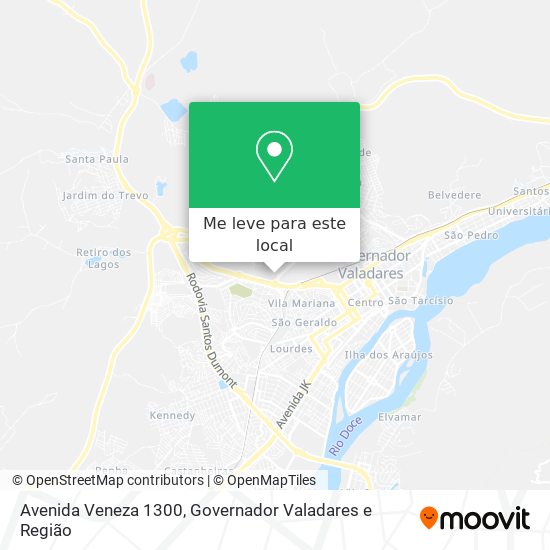 Avenida Veneza 1300 mapa