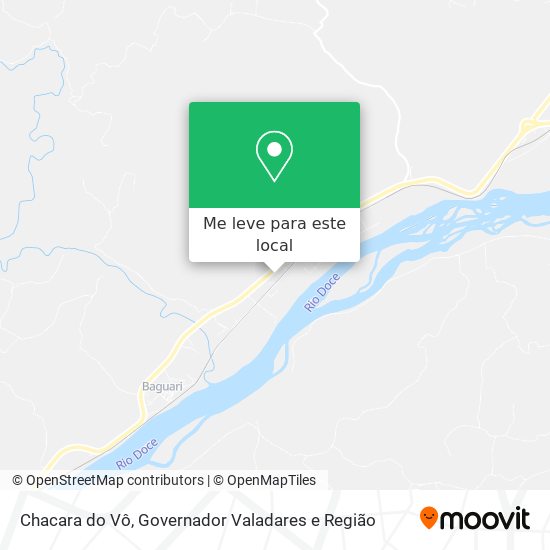Chacara do Vô mapa