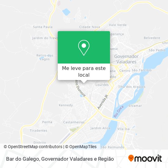 Bar do Galego mapa