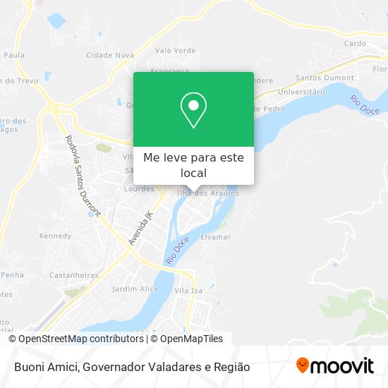 Buoni Amici mapa