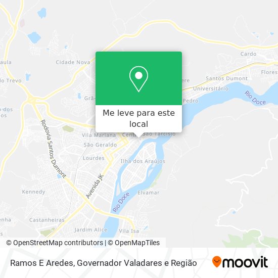 Ramos E Aredes mapa