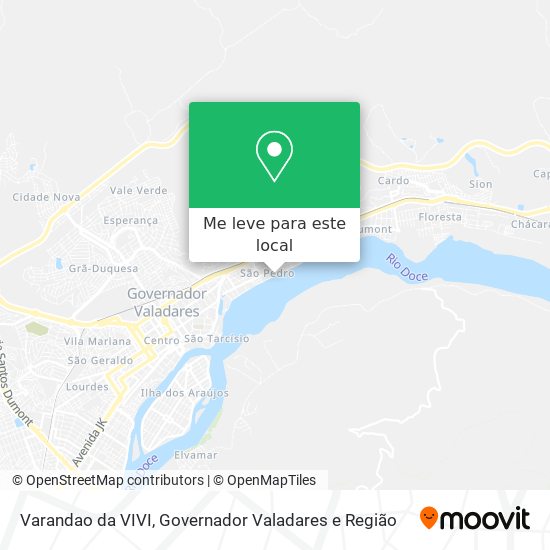 Varandao da VIVI mapa