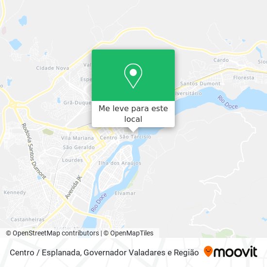Centro / Esplanada mapa