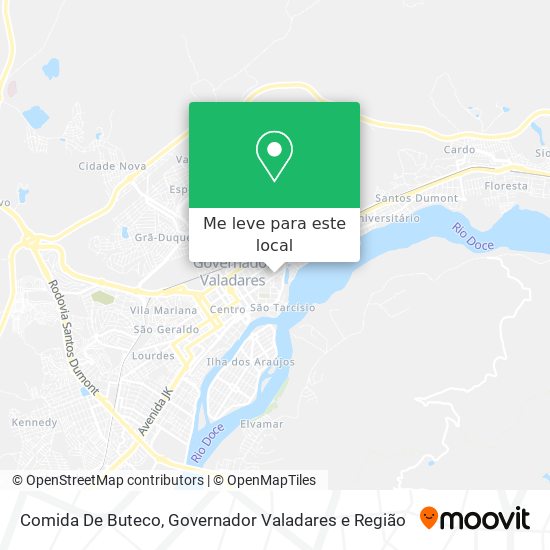 Comida De Buteco mapa