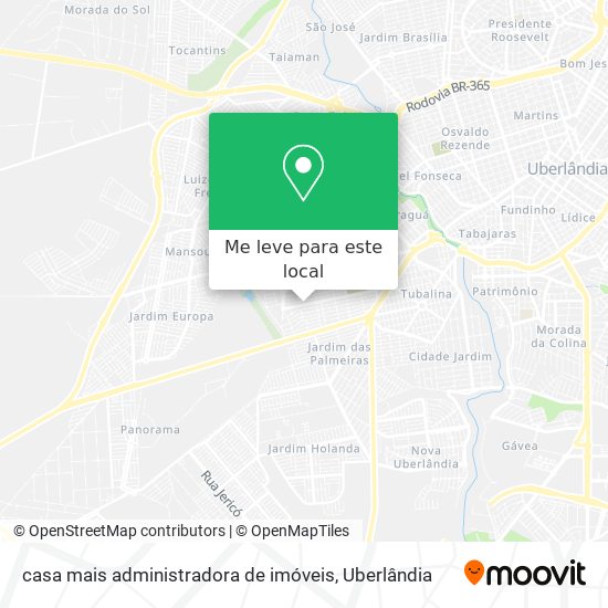 casa mais administradora de imóveis mapa