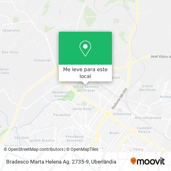 Bradesco Marta Helena Ag. 2735-9 mapa