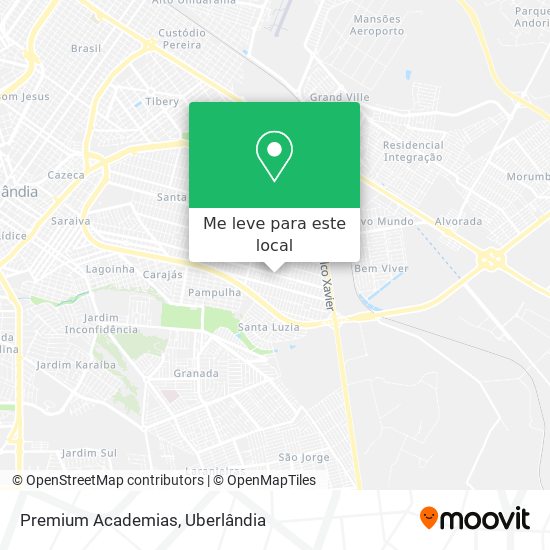 Premium Academias mapa