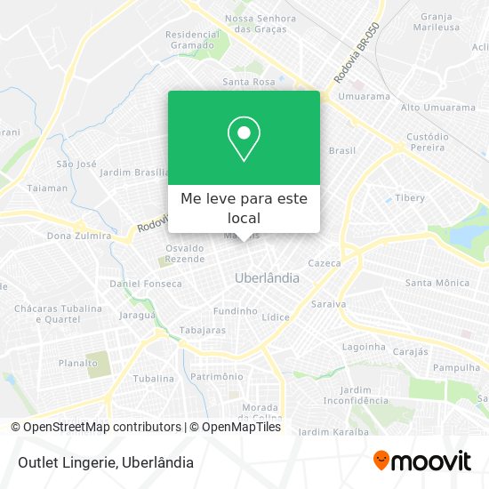 Outlet Lingerie mapa