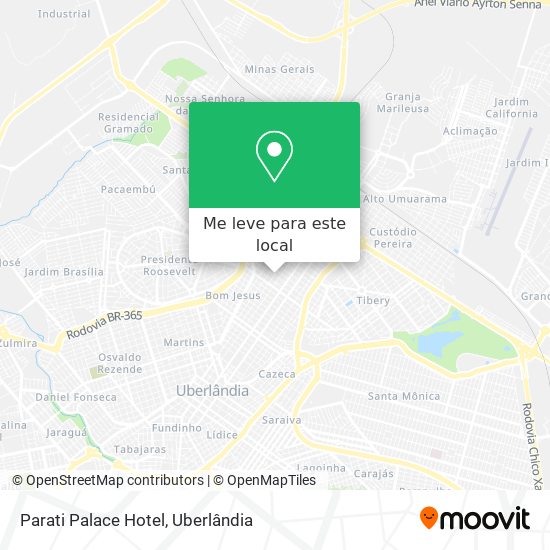 Parati Palace Hotel mapa