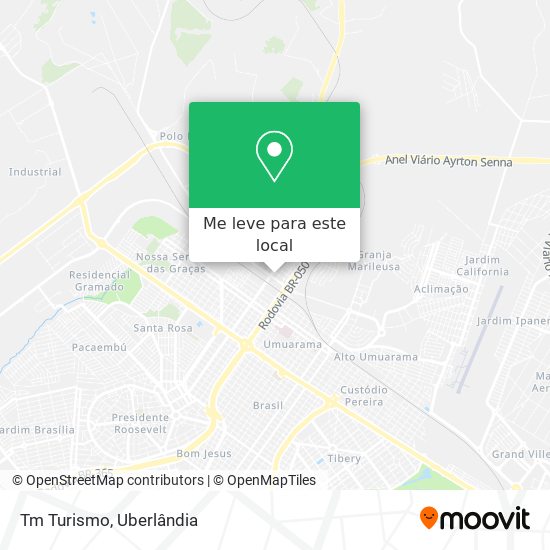 Tm Turismo mapa
