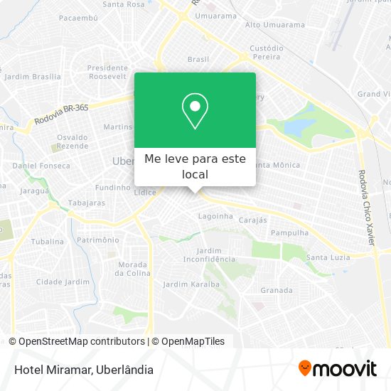 Hotel Miramar mapa