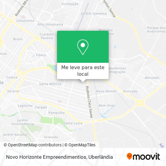 Novo Horizonte Empreendimentios mapa