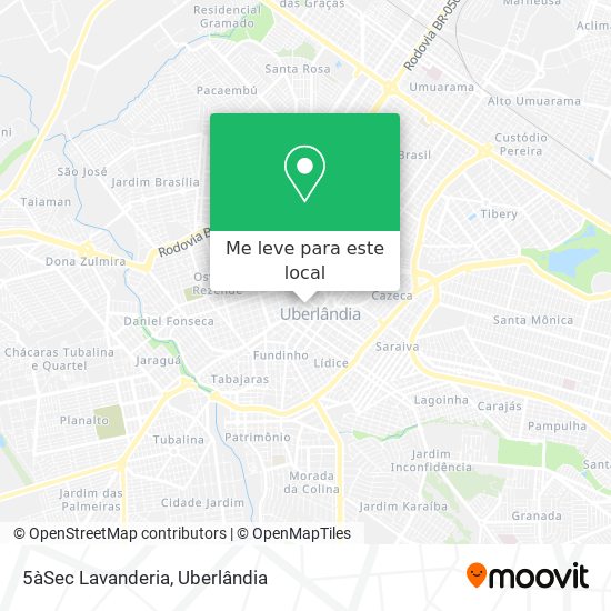 5àSec Lavanderia mapa