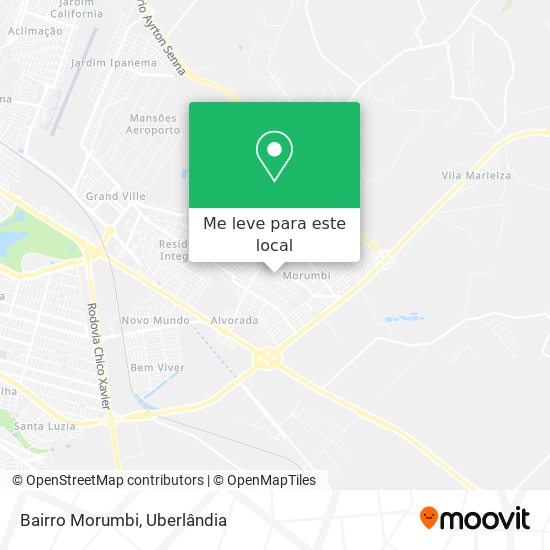 Bairro Morumbi mapa