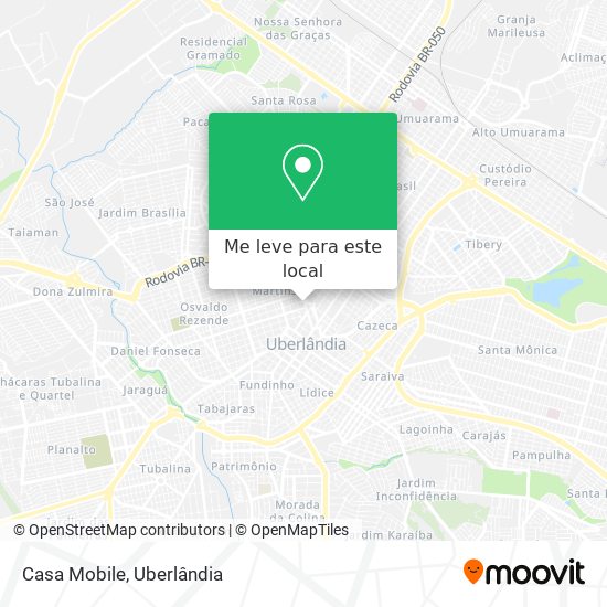 Casa Mobile mapa