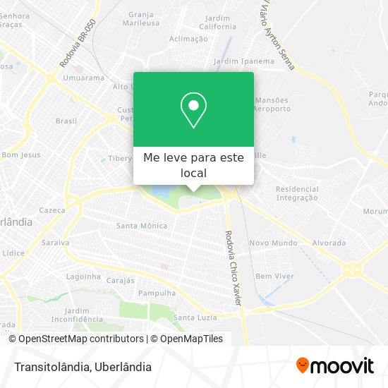 Transitolândia mapa