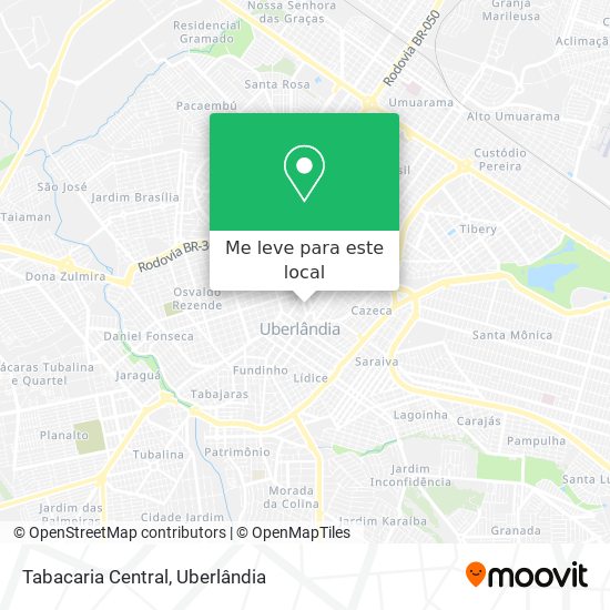 Tabacaria Central mapa