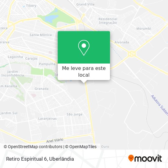 Retiro Espiritual 6 mapa