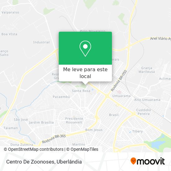 Centro De Zoonoses mapa