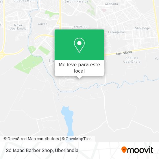 Só Isaac Barber Shop mapa
