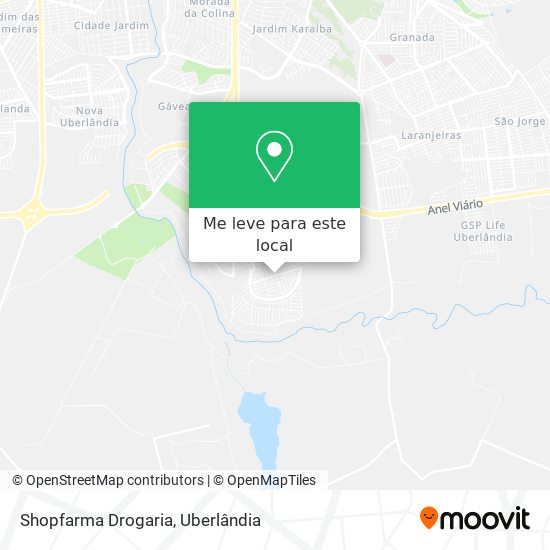 Shopfarma Drogaria mapa