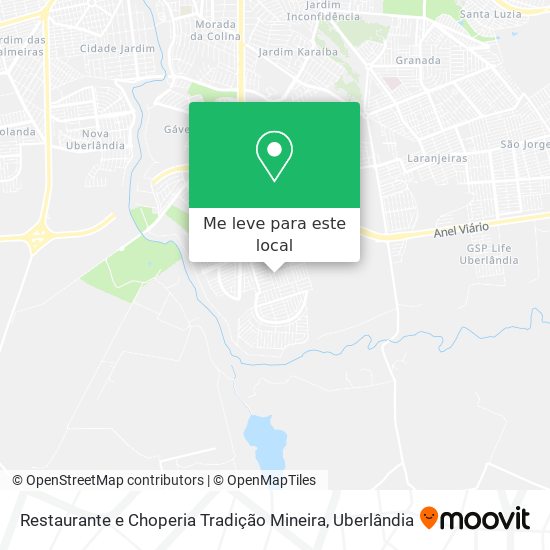 Restaurante e Choperia Tradição Mineira mapa