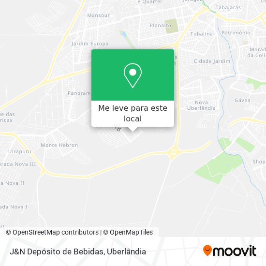 J&N Depósito de Bebidas mapa