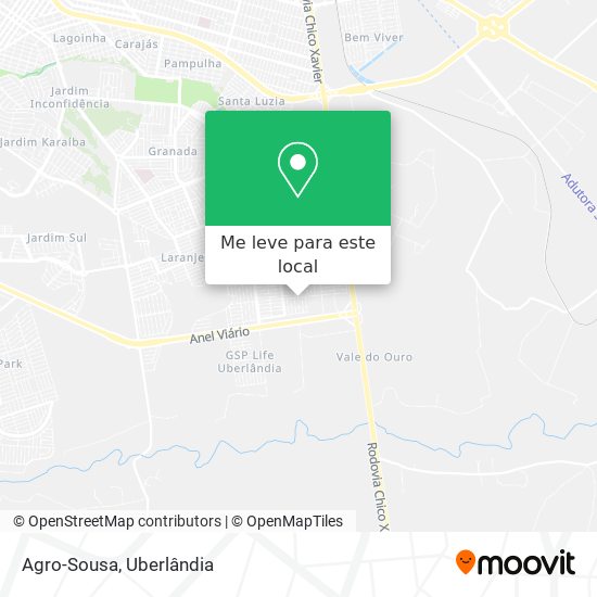 Agro-Sousa mapa