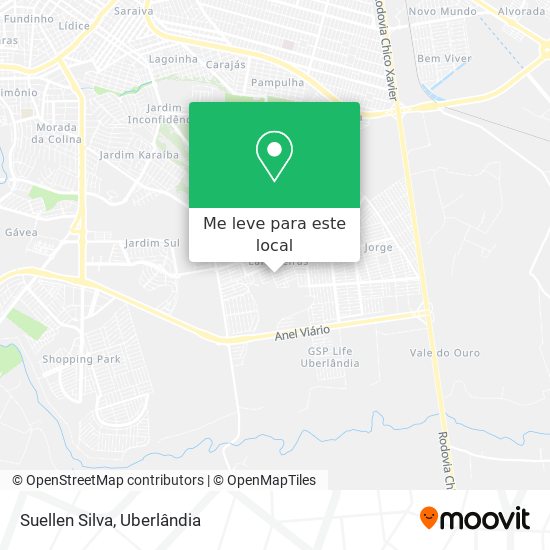 Suellen Silva mapa