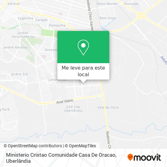 Ministerio Cristao Comunidade Casa De Oracao mapa