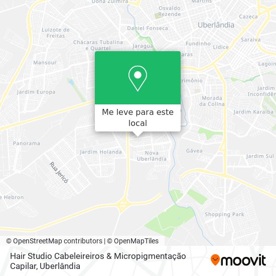 Hair Studio Cabeleireiros & Micropigmentação Capilar mapa