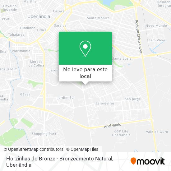 Florzinhas do Bronze - Bronzeamento Natural mapa