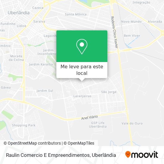Raulin Comercio E Empreendimentos mapa