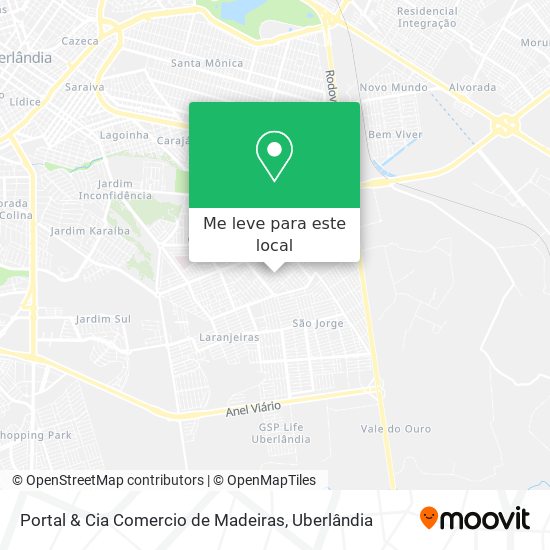 Portal & Cia Comercio de Madeiras mapa