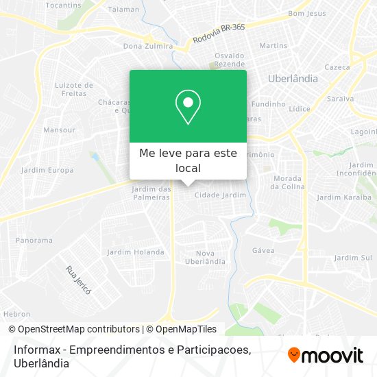 Informax - Empreendimentos e Participacoes mapa