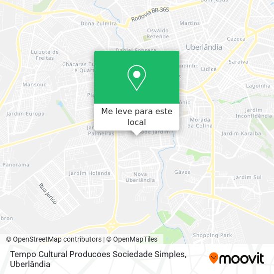 Tempo Cultural Producoes Sociedade Simples mapa