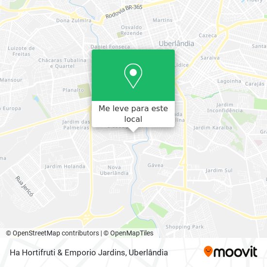 Ha Hortifruti & Emporio Jardins mapa