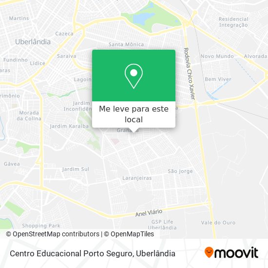 Centro Educacional Porto Seguro mapa