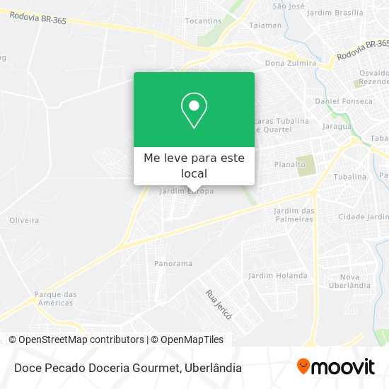 Doce Pecado Doceria Gourmet mapa