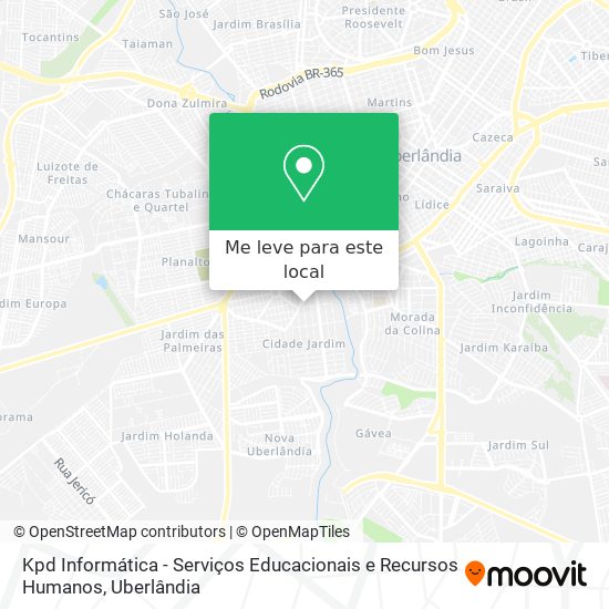 Kpd Informática - Serviços Educacionais e Recursos Humanos mapa