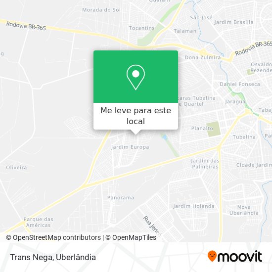 Trans Nega mapa
