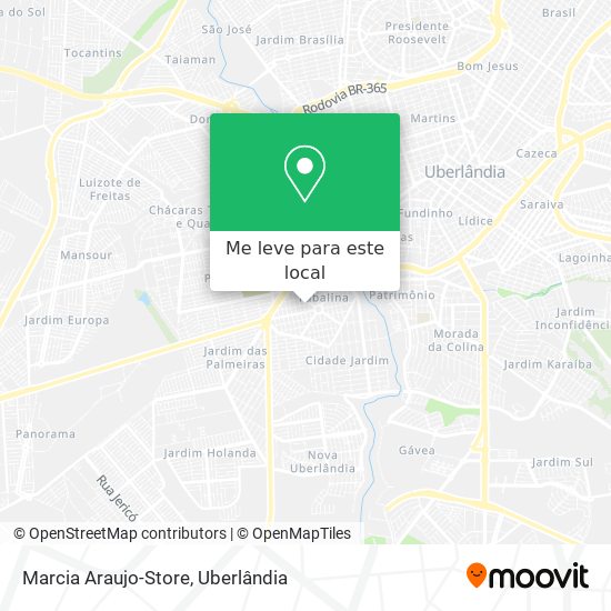 Marcia Araujo-Store mapa