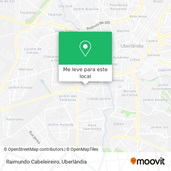 Raimundo Cabeleireiro mapa