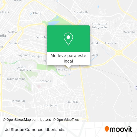 Jd Stoque Comercio mapa