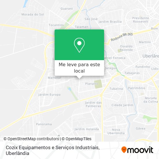 Cozix Equipamentos e Serviços Industriais mapa