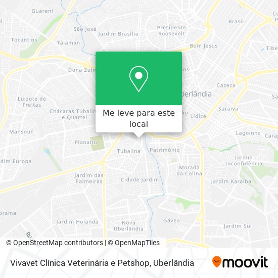 Vivavet Clínica Veterinária e Petshop mapa